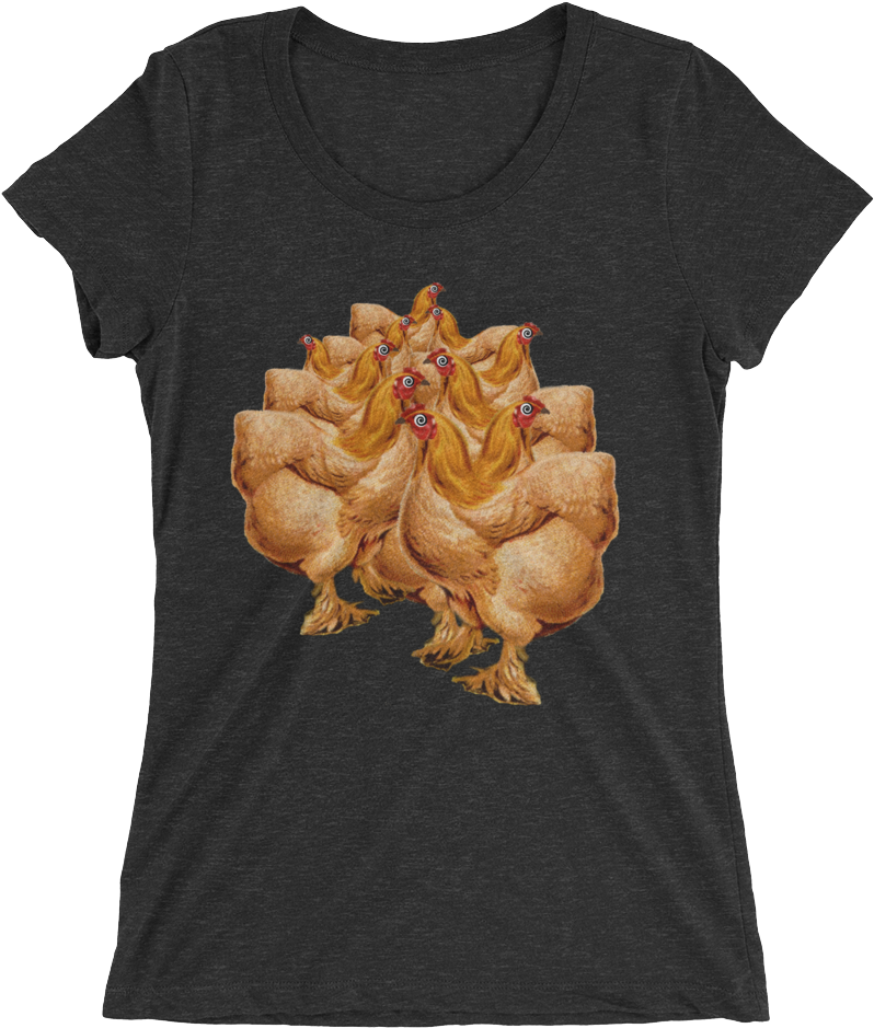 Chicken Pyram - Shirt (1000x1000), Png Download