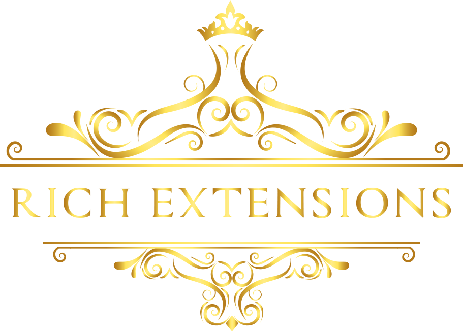 Rich Extensions Hair - Wedding Dress Shop Logo (911x654), Png Download