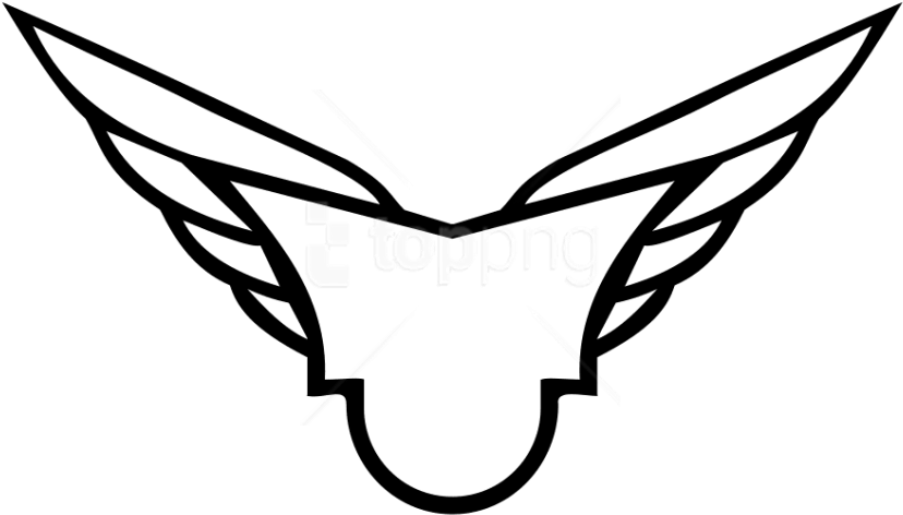 Free Png Shield With Wings Png Png Image With Transparent - Badge Clip Art (850x493), Png Download