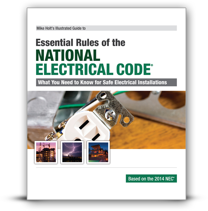 2014 Illustrated Guide To The Essential Nec Rules Textbook - Mike Holt Understanding Nec 2017 (800x1000), Png Download