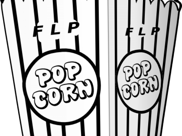 Popcorn Clipart Pizza (640x480), Png Download