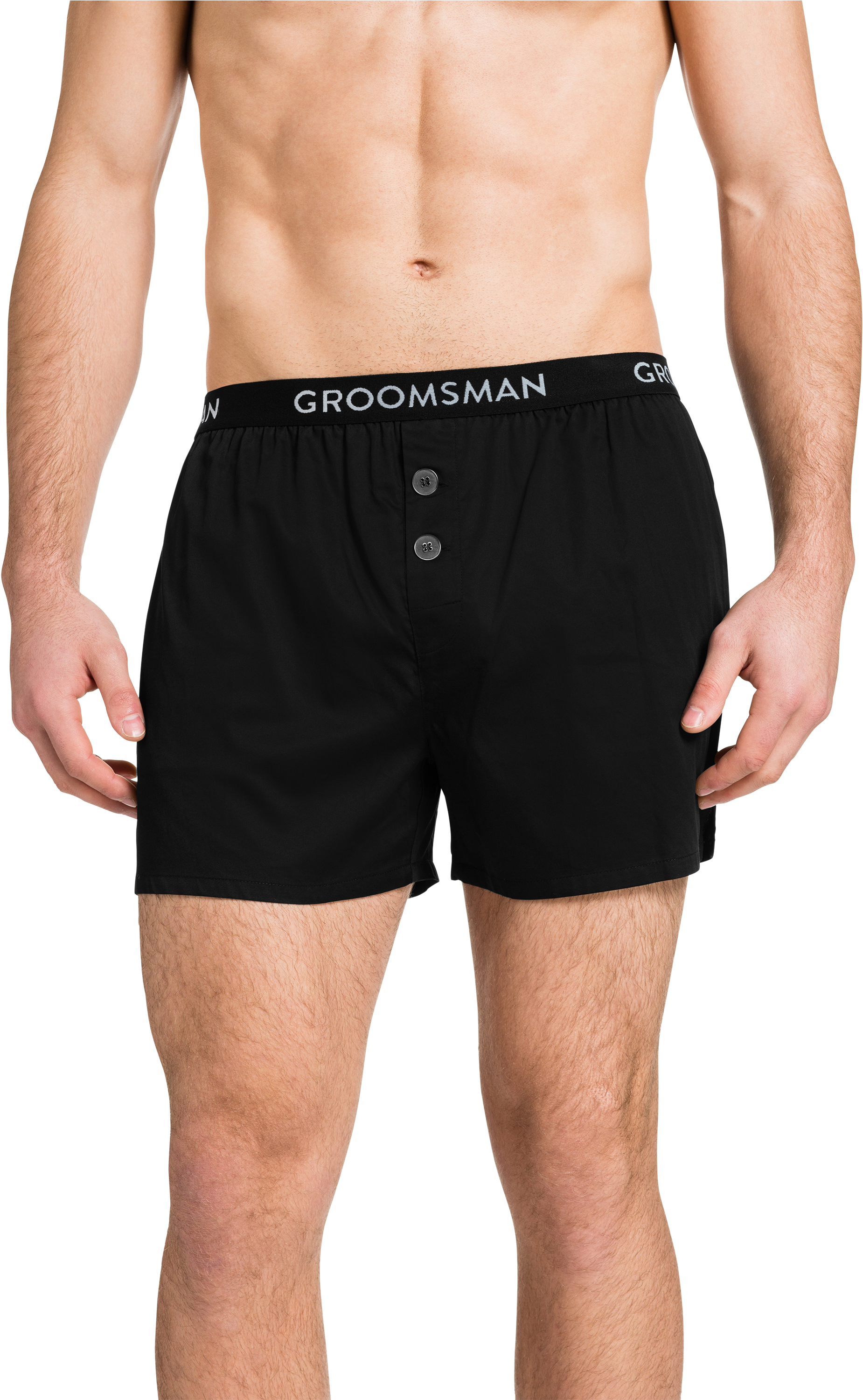 Black Groomsman Boxer Short - Salomon Sense Shorts (3000x3000), Png Download