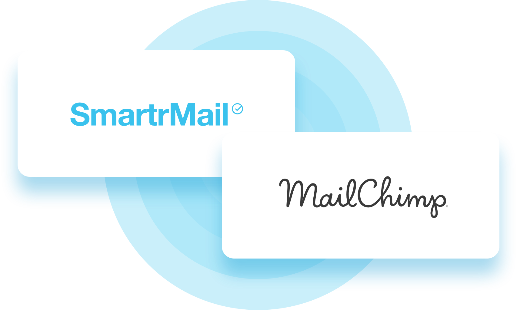 Smartrmail Vs Mailchimp - Graphic Design (1706x1024), Png Download