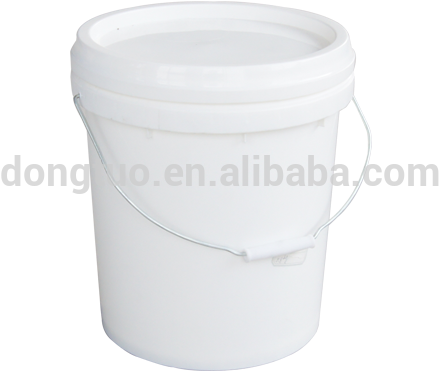 Plastic Paint Bucket,wholesale 5 Gallon White Plastic - Plastic (680x680), Png Download