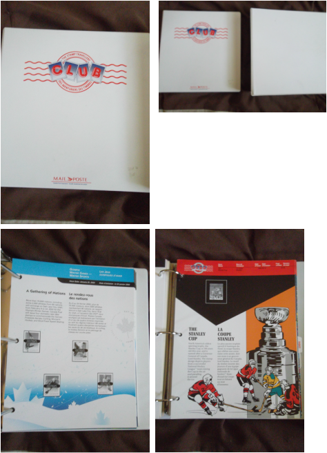 Two Binders Of Pages From The Canada Post Corporation's - Flyer (474x657), Png Download