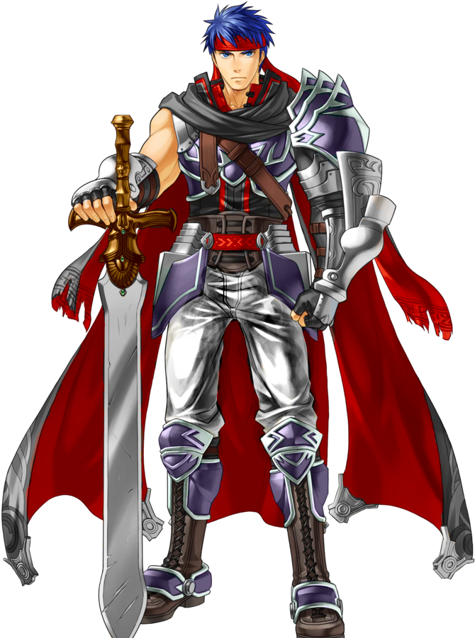 Black Knight Png - Fire Emblem Ike (750x900), Png Download