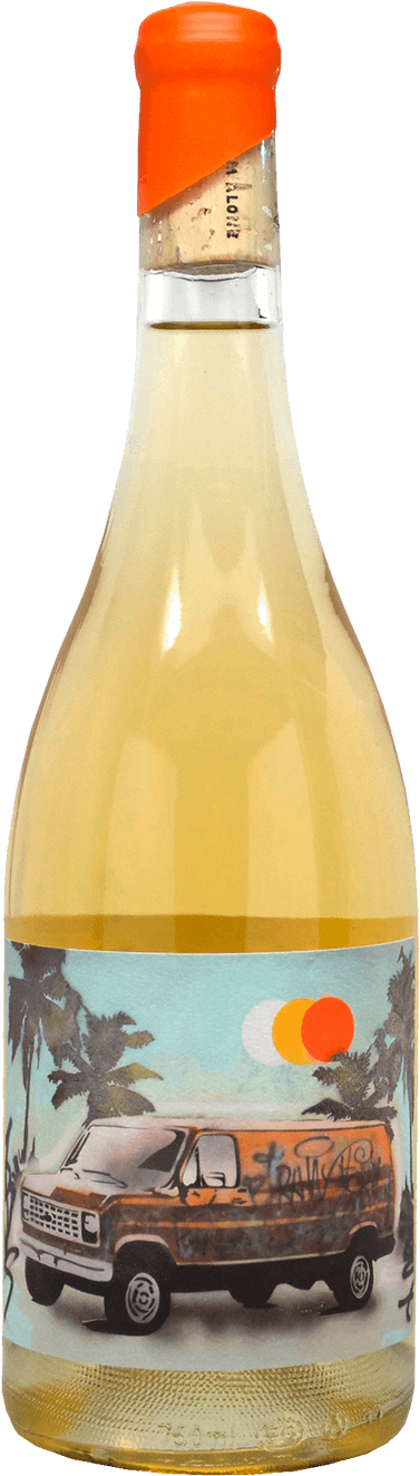 2016 California Stroke, Skin-fermented White Wine, - Glass Bottle (500x1400), Png Download