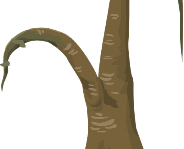 Cartoon Dead Trees - Wood (640x480), Png Download