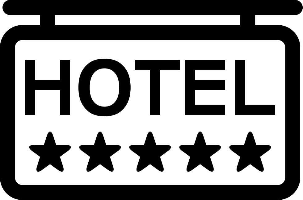 Png File Svg - Hoteles De 2 Estrella (981x648), Png Download