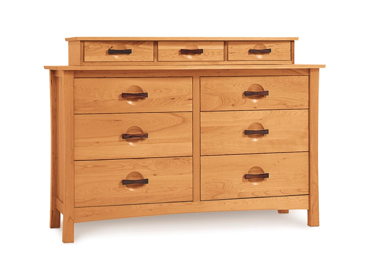Berkeley 6 Drawer Dresser And Accessory Case - Chest Of Drawers (1200x1200), Png Download