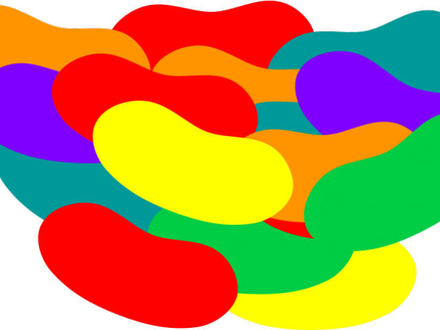 Jelly Bean Clipart - Jelly Bean Transparent Background (640x480), Png Download
