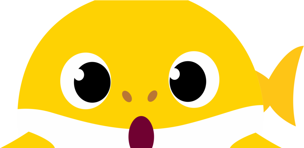 Baby Sharks Em Png (1195x510), Png Download