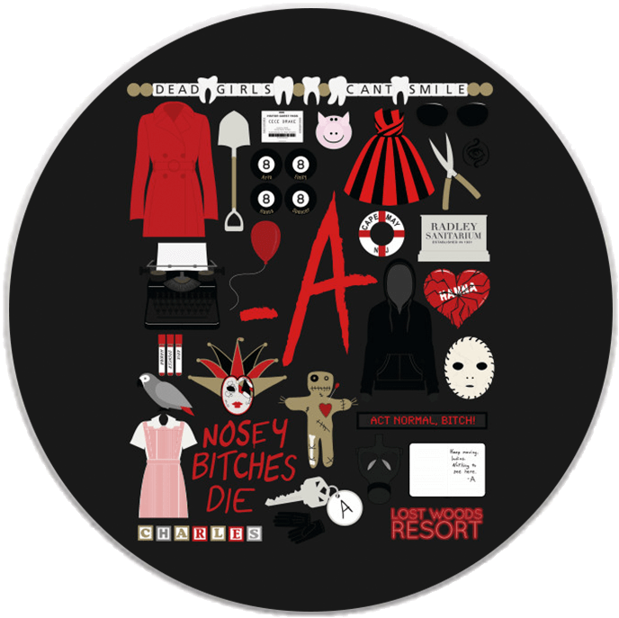 Pretty Little Liars Popsocket (1000x1000), Png Download