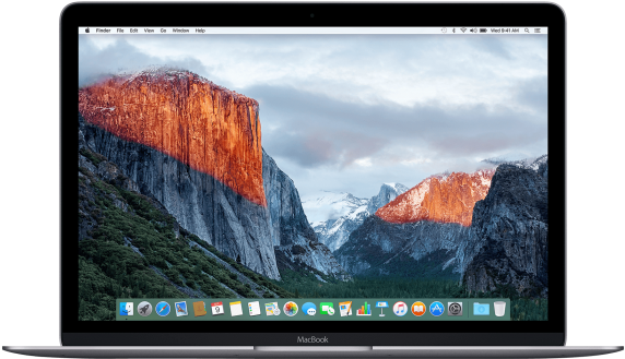 Macbook Spacegray Png - Apple Macbook 12 Space Grey 2017 (715x432), Png Download