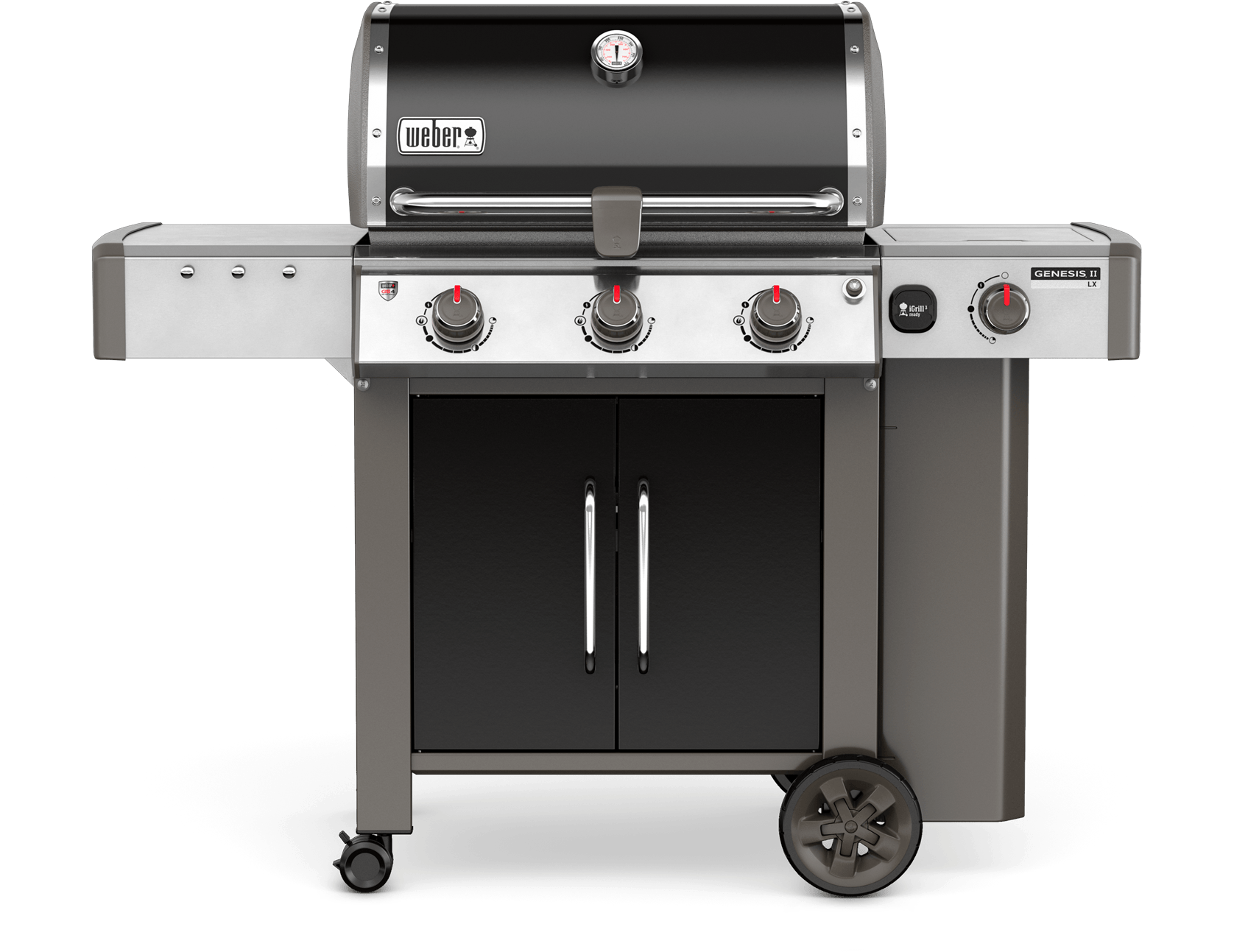 Genesis® Ii Lx E-340 Gbs Gas Barbecue - Weber Genesis Ll Lx (1800x1800), Png Download