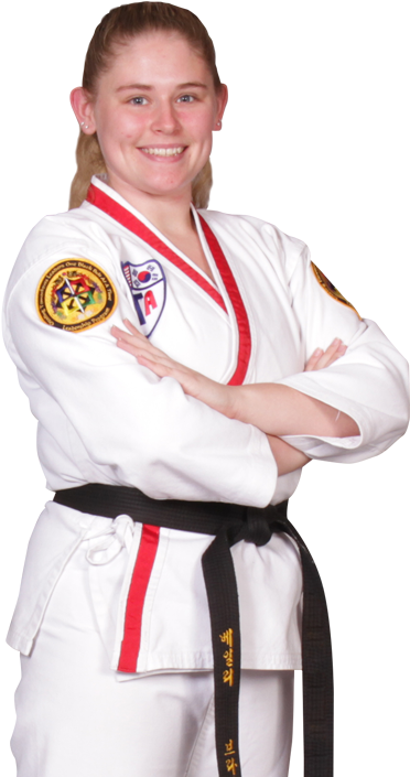 Martial Arts Woman - Karate (922x704), Png Download