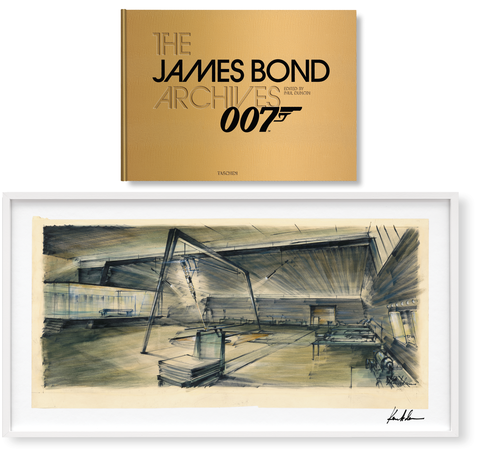 The James Bond Archives, Golden Edition No - Ken Adam Goldfinger (1640x1577), Png Download