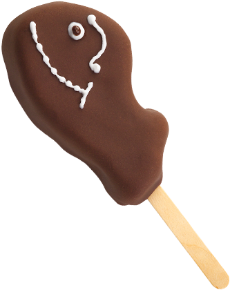 Fudgie Pop - Ice Cream Bar (600x600), Png Download