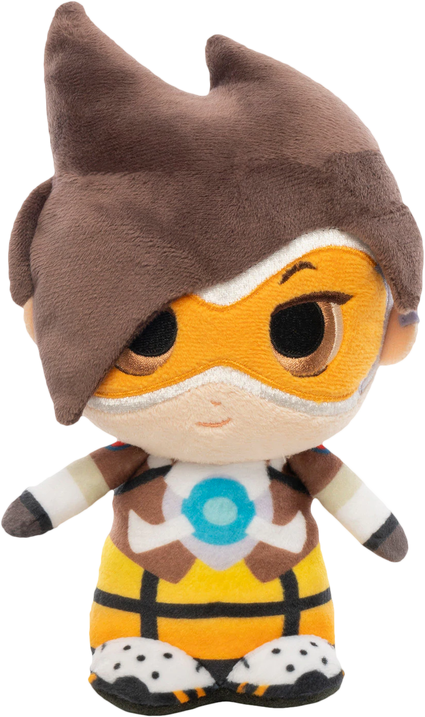 Tracer Supercute Plushies 8” Plush - Funko Overwatch Plush (829x1399), Png Download