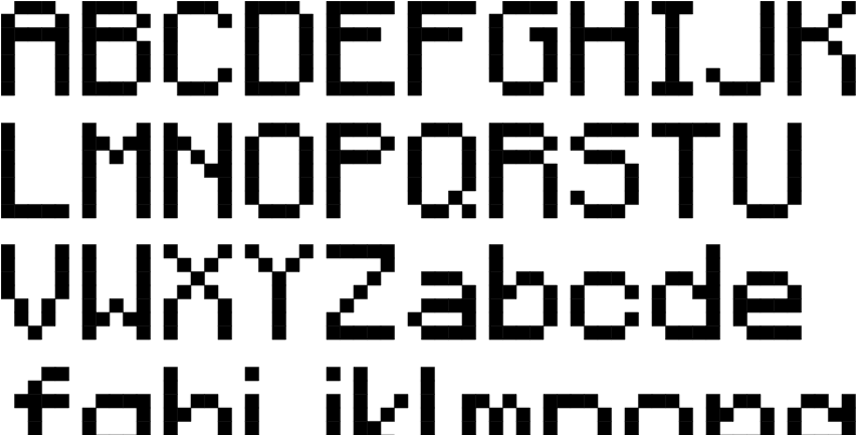 Minecraft Sign Png - Minecraft Font (800x400), Png Download
