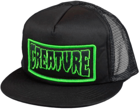 Gorra Creature Cap Trucker Patch - Creature Skateboards Trucker Hat (640x640), Png Download