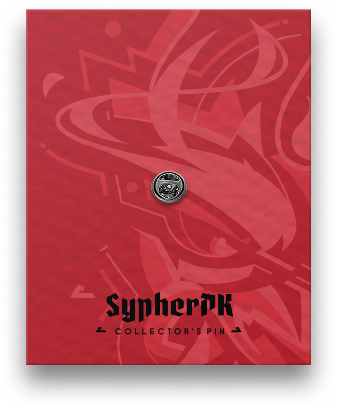 Sypherpk Oni Pin - Greeting Card (800x1000), Png Download
