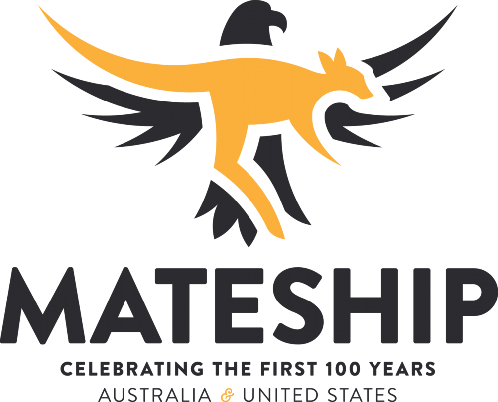 Tggf Mateship Logo - 100 Years Of Mateship (1000x808), Png Download
