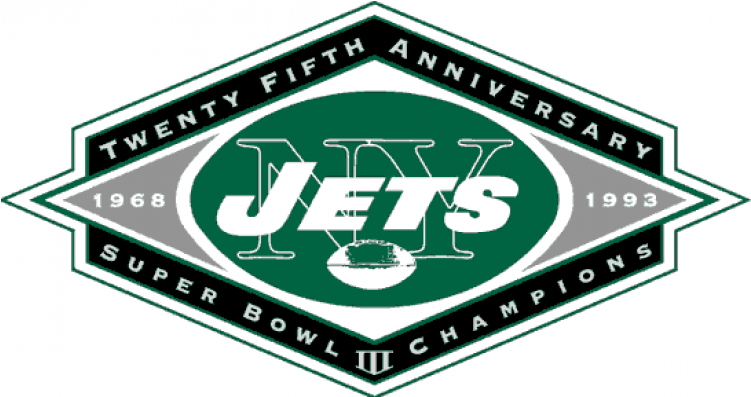 New York Jets Iron On Stickers And Peel-off Decals - Logos And Uniforms Of The New York Jets (750x930), Png Download