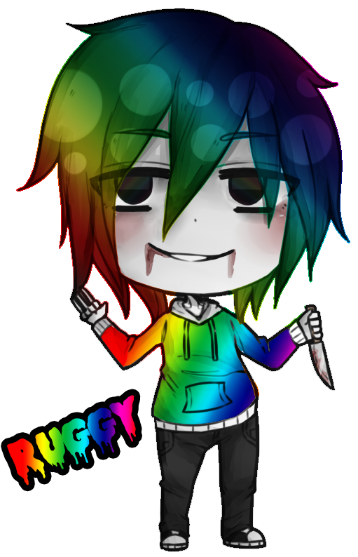Jeff Lgbt - Jeff The Killer Anime Cute (570x875), Png Download
