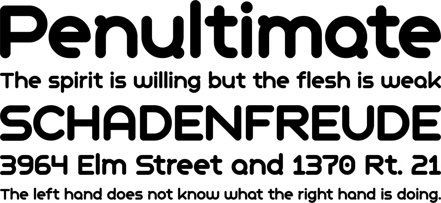 Geometry Soft Pro Font Free By Cheapprofonts Font Squirrel - Chunk Five (1440x662), Png Download