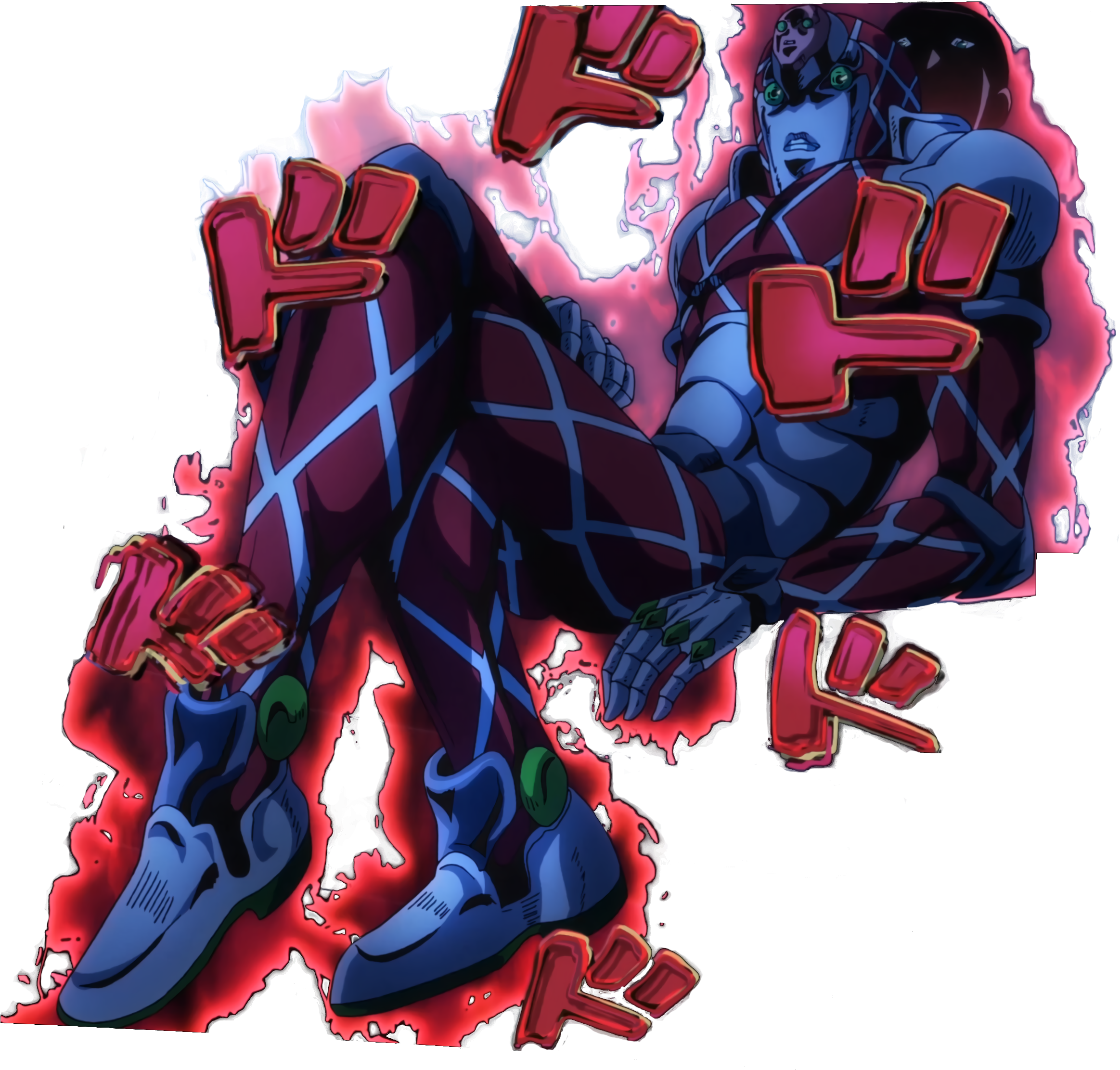 Transparent Stitch Of *that* King Crimson Pose From - Illustration (2381x2232), Png Download