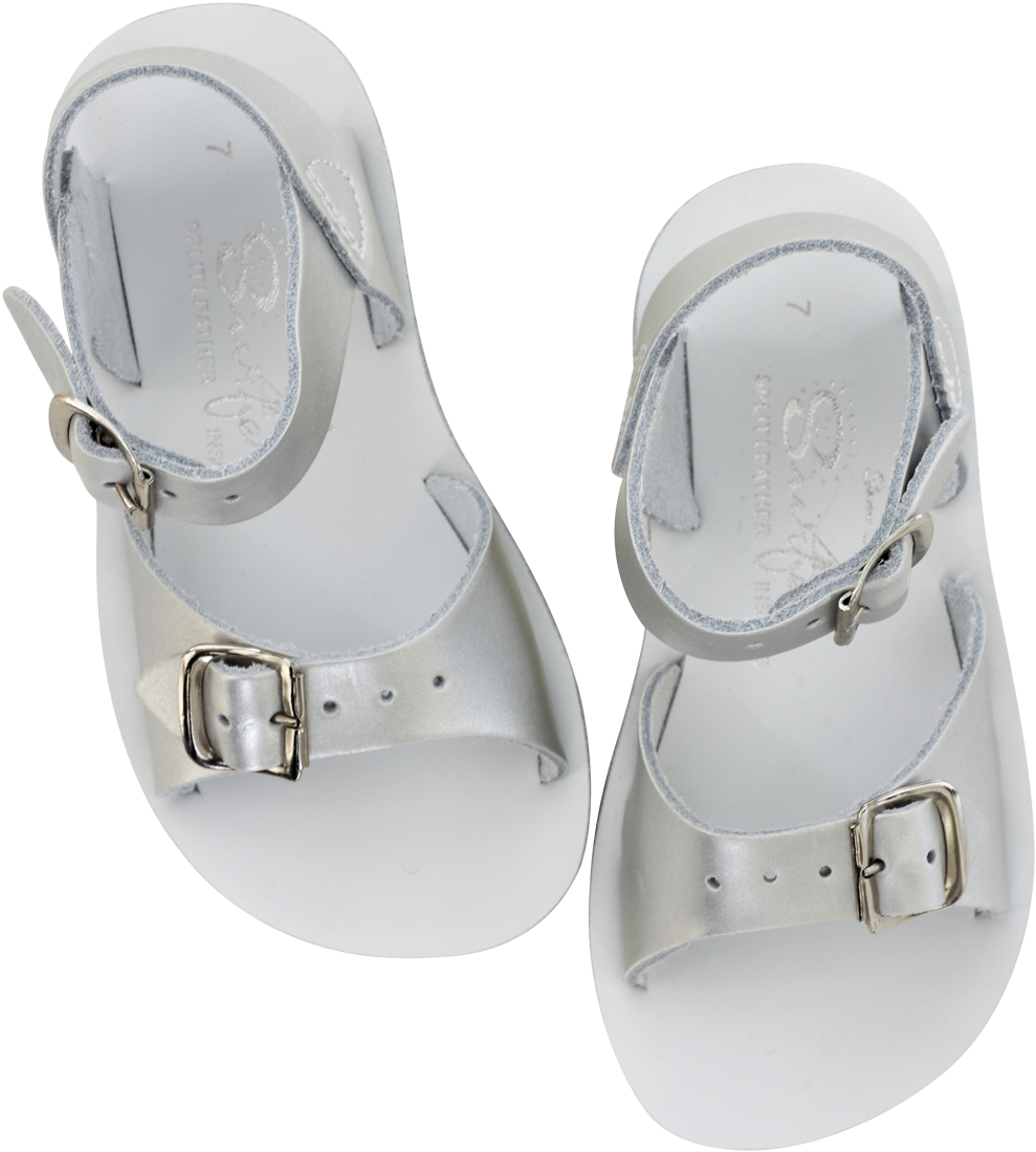 Surfer Salt Water Sandals Silver Surfer Salt Water - Slide Sandal (1300x1300), Png Download