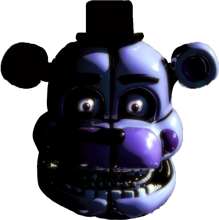 Funtime Freddy's Head - Fnaf The Fourth Closet (875x774), Png Download