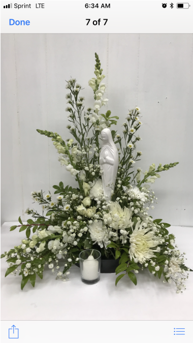 Madonna Of Light - Bouquet (600x674), Png Download