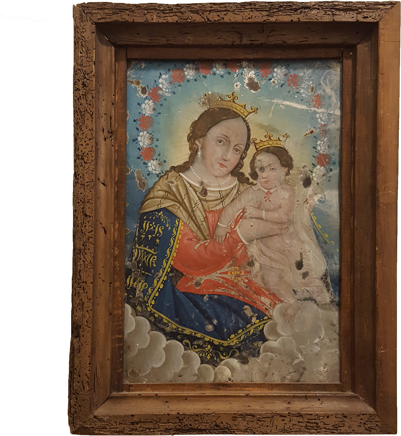 Madonna And Child - Picture Frame (1500x1500), Png Download