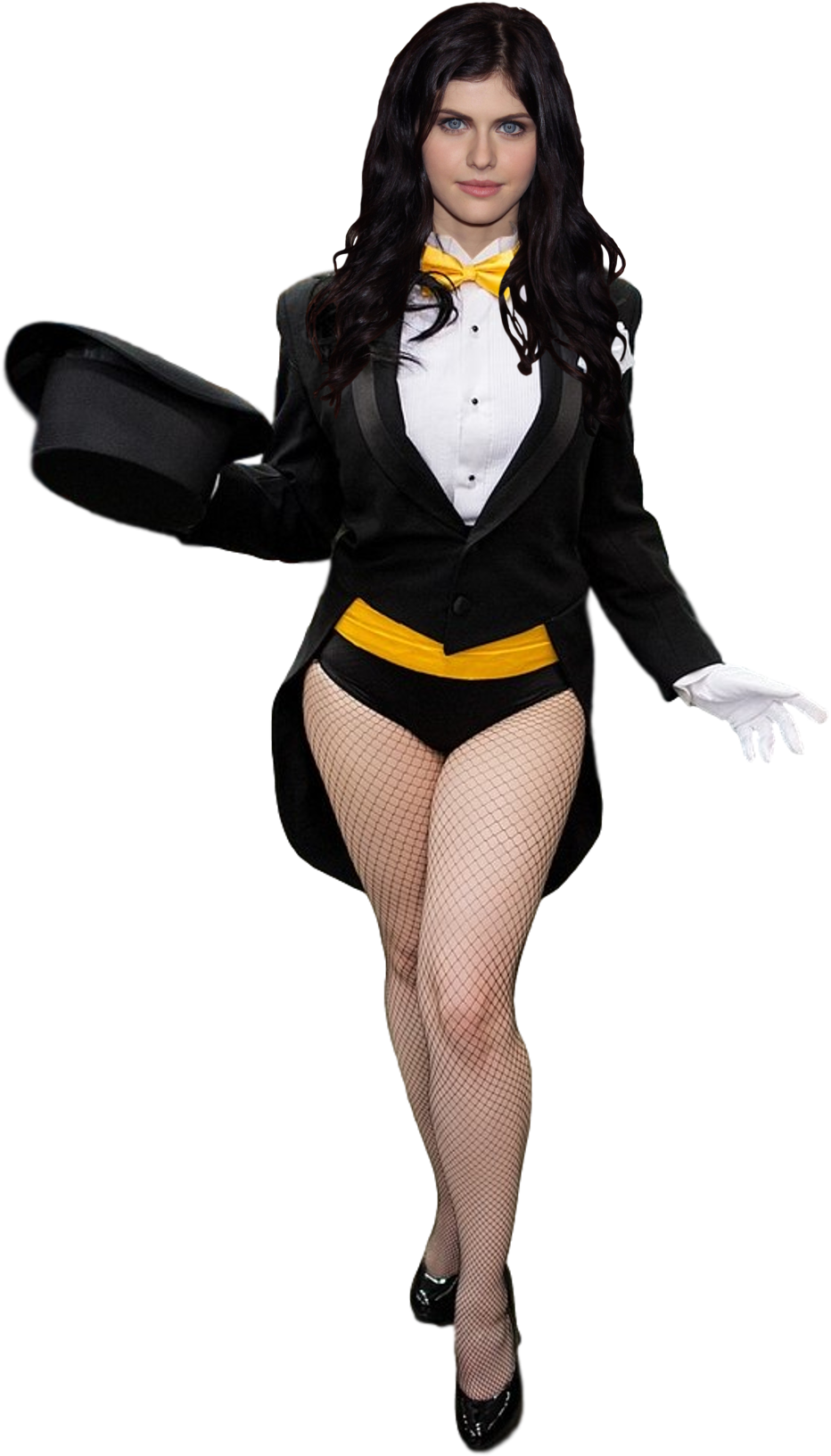 Television & Film » Thread - Alexandra Daddario Tights (962x1656), Png Download