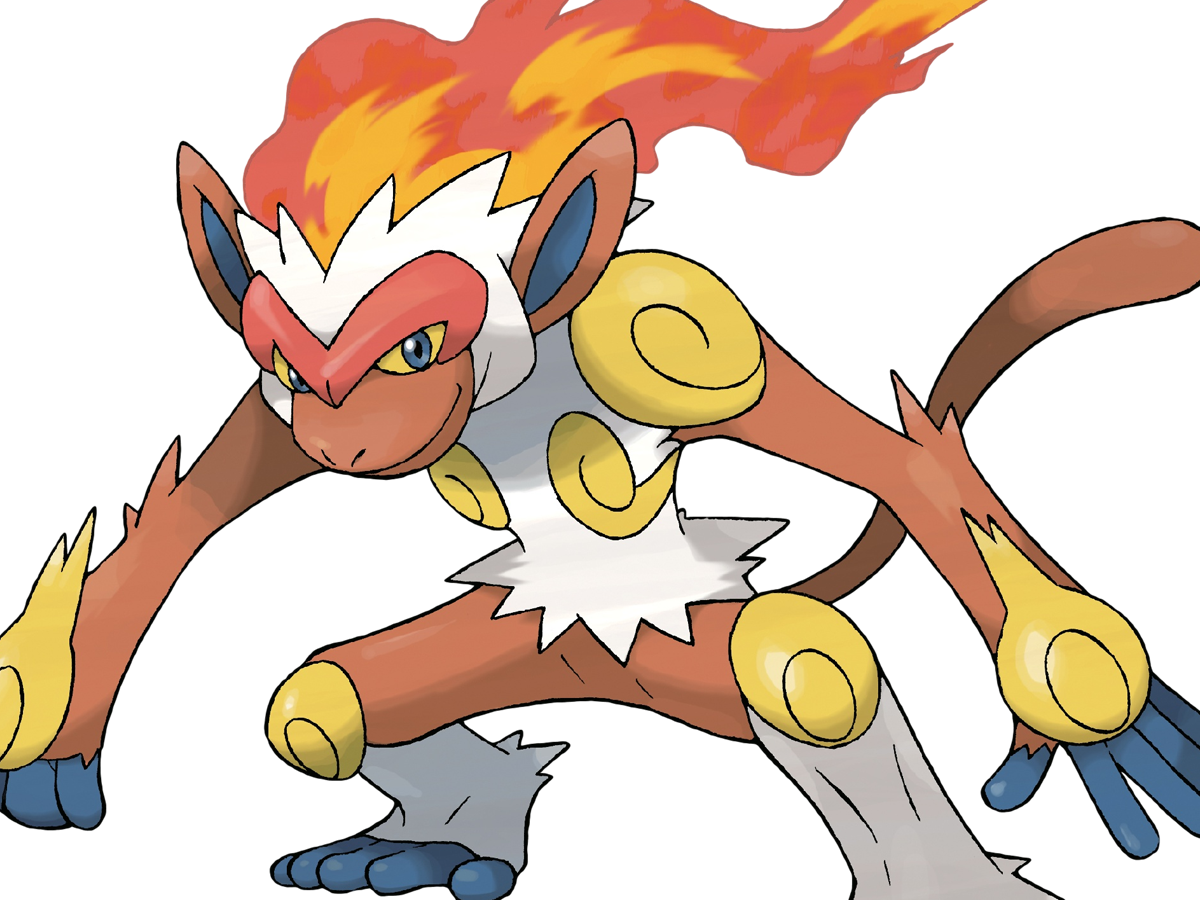 Chimchar Pokemon M (1200x900), Png Download