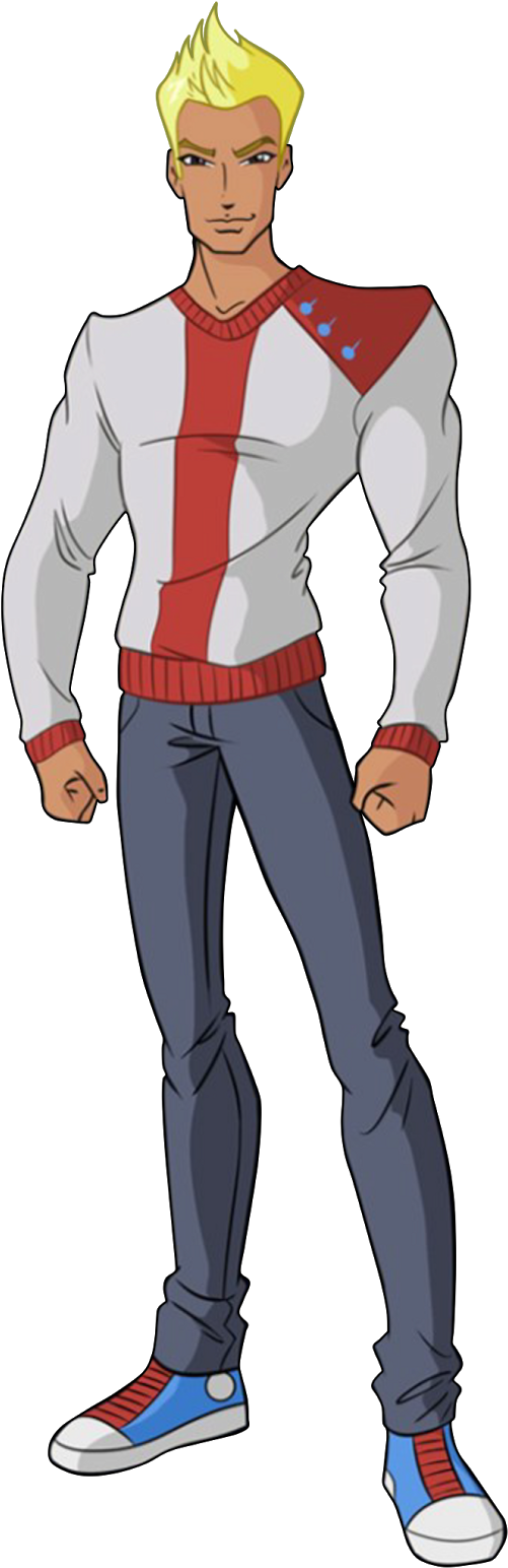 Winx Club Specialists Roy (654x1600), Png Download