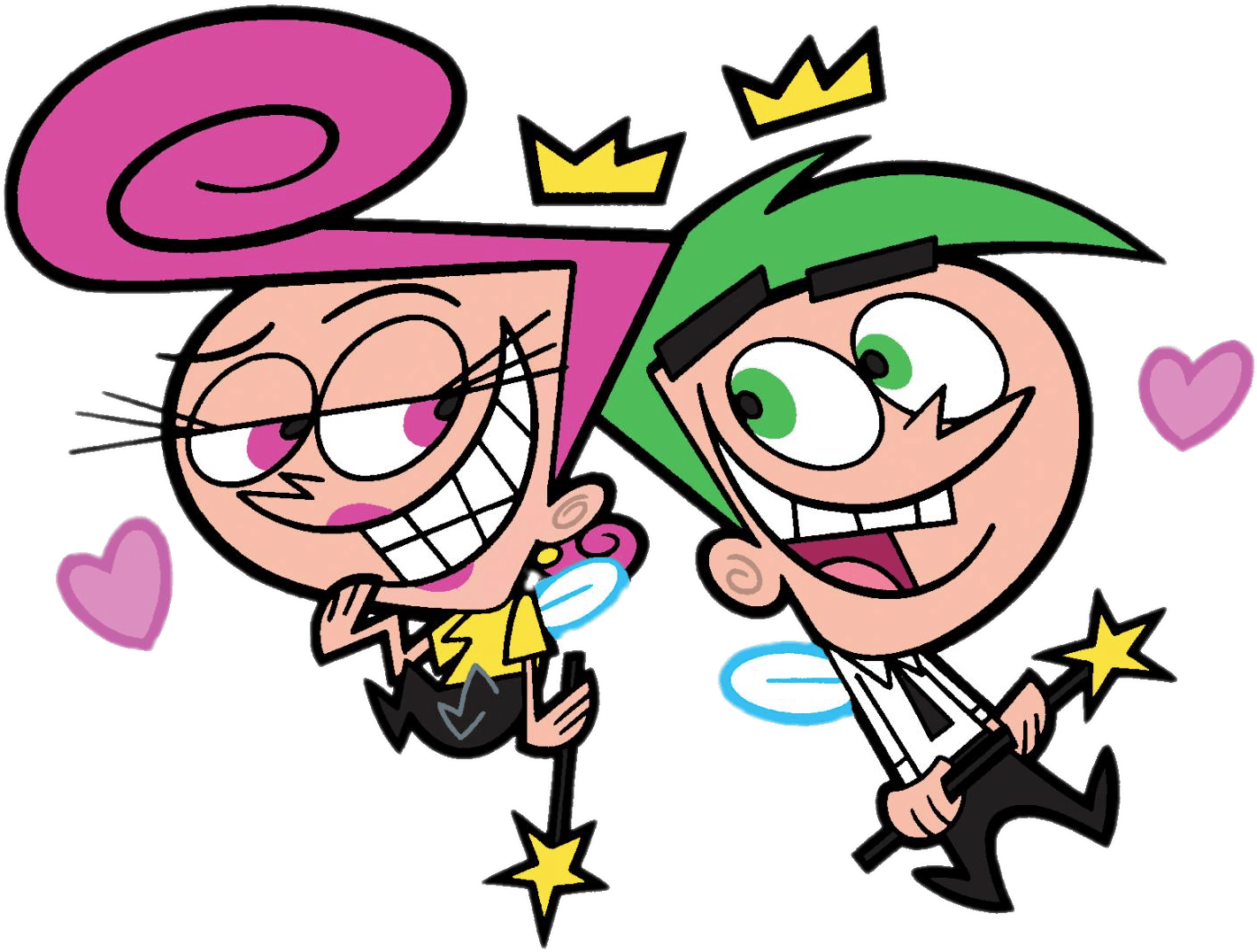 At The Movies - Fairly Odd Parents Png (1600x1218), Png Download