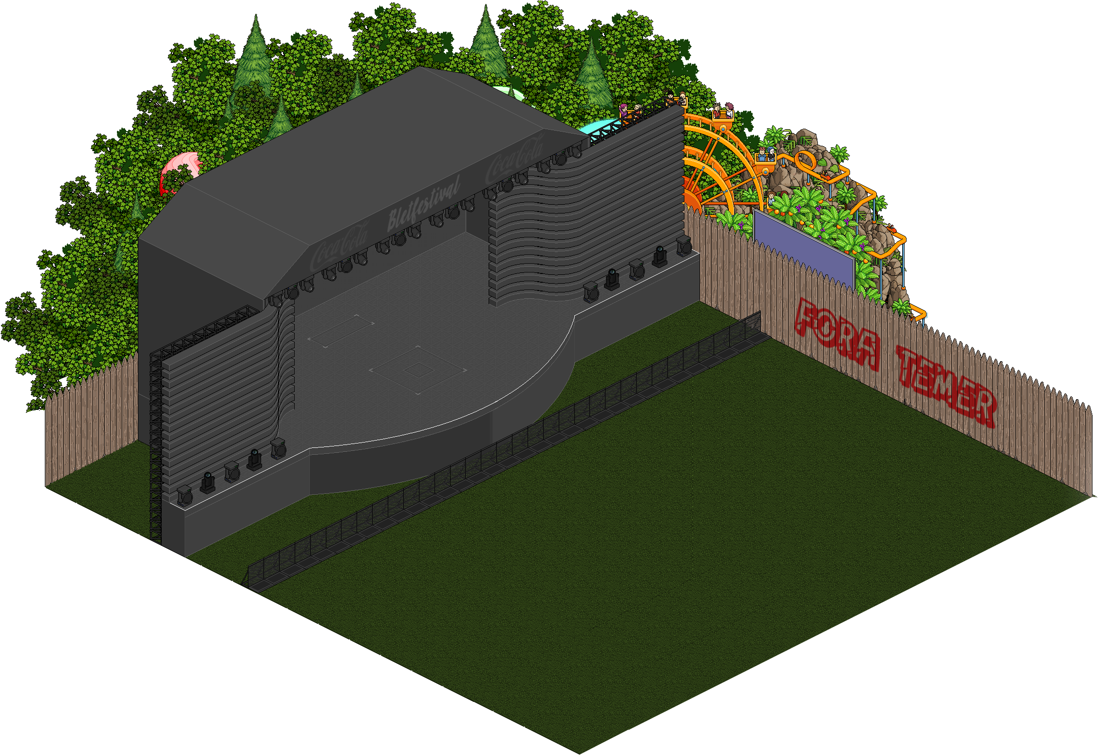 Palco E Fundo - Architecture (2447x1591), Png Download