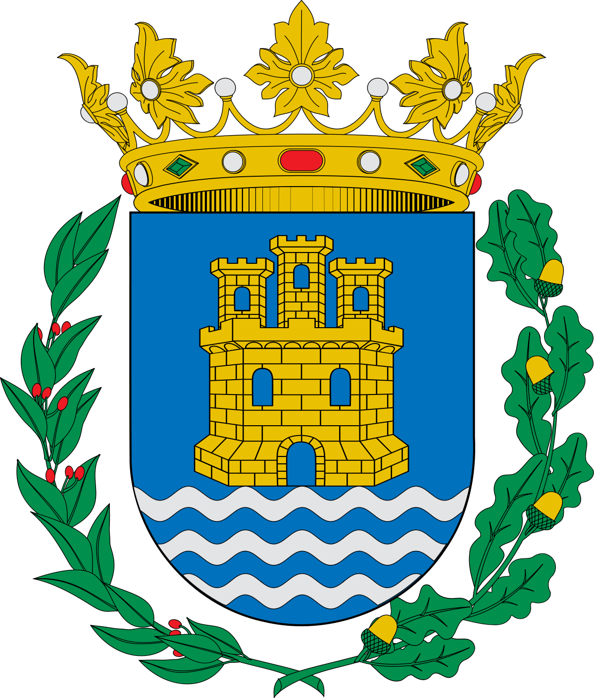 Guadalest Escudo (1200x1410), Png Download