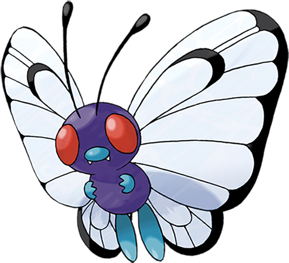 Butterfree - Pokemon Butterfree (640x640), Png Download