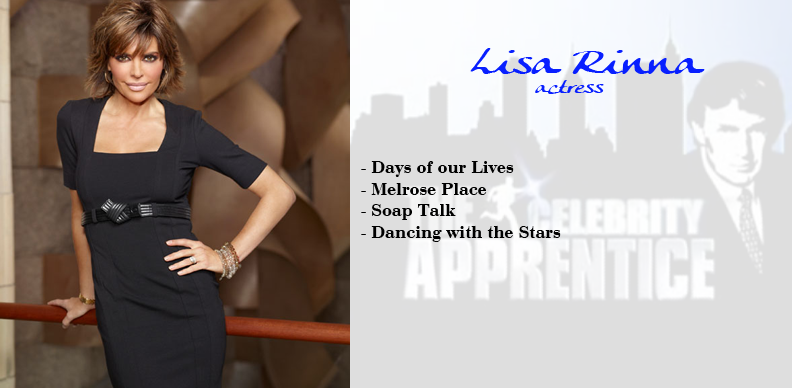 Liljon - Celebrity Apprentice Lisa Rinna (792x388), Png Download