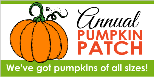 We've Got Pumpkins Of All Sizes Pumpkin Patch Vinyl - Pumpkin (560x560), Png Download