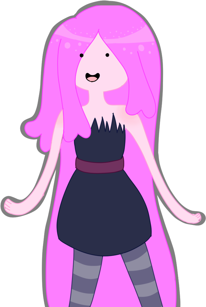 Princess Bubblegum The Vampire Queen By Amourex - Princess Bubblegum The Vampire Queen (685x1018), Png Download