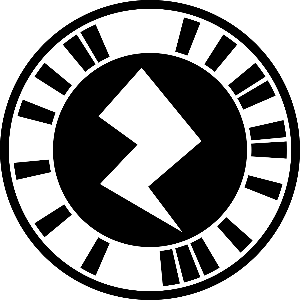This Circular Symbol To The Right Is A “zap” Code And - Zap Code (1250x1250), Png Download