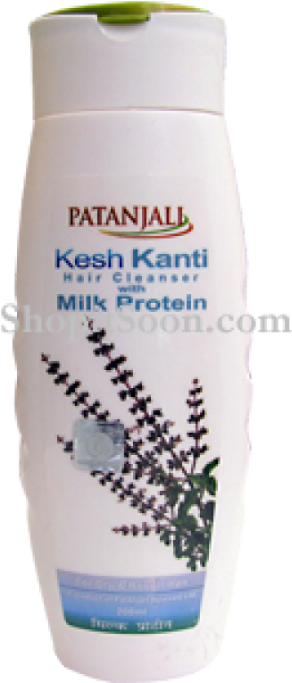 Patanjali Keshkanti Milk Protein Shampoo 200ml Shop - Patanjali Shampoo Milk Protein Review (800x800), Png Download