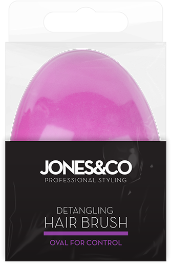 Oval Detangling Hair Brush - Eye Shadow (800x620), Png Download