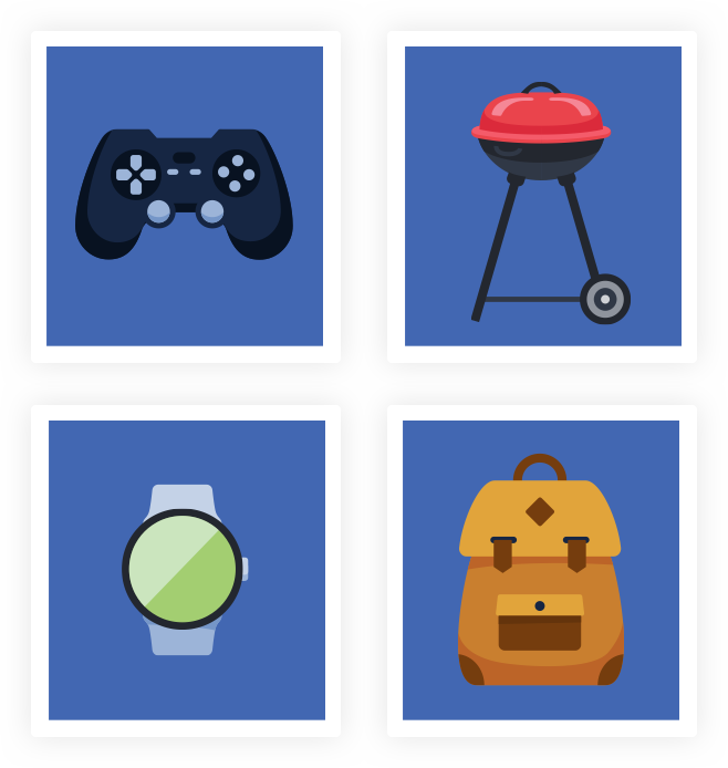 Report Buyers, Sellers And Items - Game Controller (658x694), Png Download