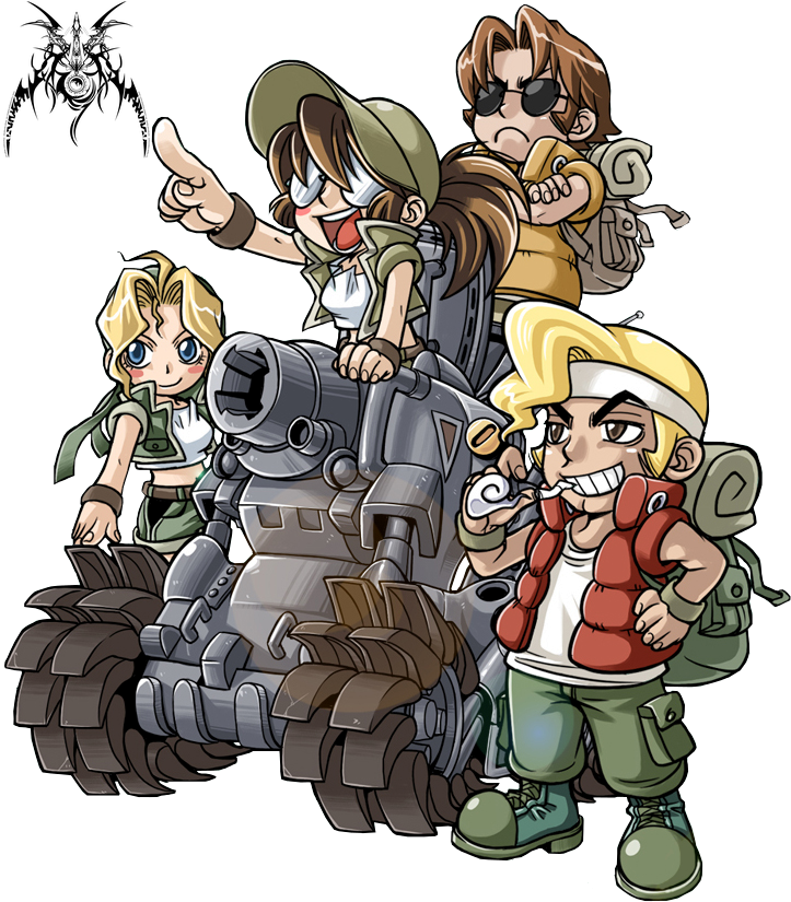 Metal Slug (733x832), Png Download